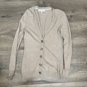 Banana Republic Tan Wool Button Cardigan - size S